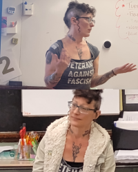 A WANYS presenter reflects on a day in a NYC high school
