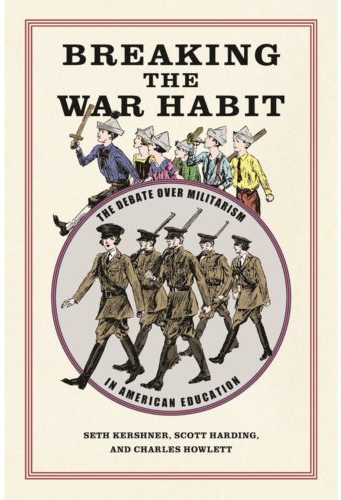 The cover of “Breaking the War Habit” by Seth Kershner, Scott Harding, and Charles Howlett